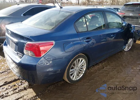 2013 Subaru Impreza 2.0I Premium from USA, damaged, VIN JF1GJAD64DH008339